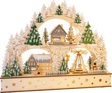 Vianočná lampa zimná archa 3