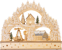 Vianočná lampa zimná archa 2