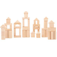 Drevené kocky ,,Natural" 50 ks