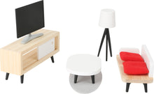 Drevený nábytok pre bábiky 