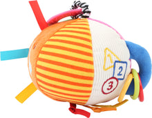 Detská loptička s hrkálkou