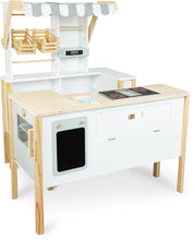 Drevený multifunkčný obchod