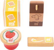 Drevený set ,,raňajky"