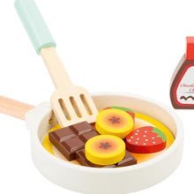 Drevený set palacinky