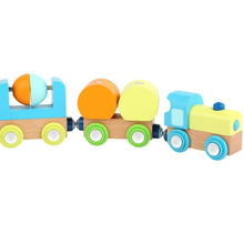 Drevený  vláčik pre najmenších 
