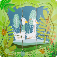 Puzzle - kačacia rodinka