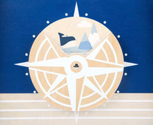 Drevené chodítko veľryba