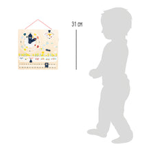 Didaktický kalendár s hodinami 5