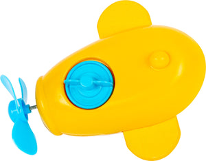 Navíjacia žltá ponorka do vody