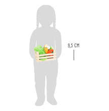 Zeleninová bednička z látky