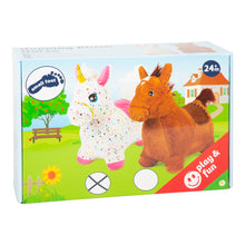 Skákací plyšový jednorožec s pumpičkou 6