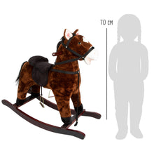 Karamelový hojdací koník