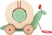 Slimáčik na ťahanie a učenie