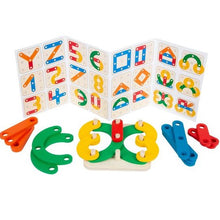Skladačkové číslice a písmenká pre školákov - pomôcka