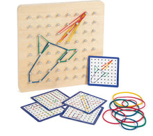 Drevený geoboard