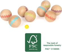 Petangue drevené gule