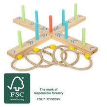 Hra "Hádzanie krúžkov"