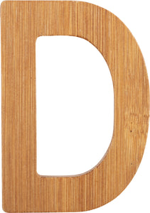 Bambusové písmeno D