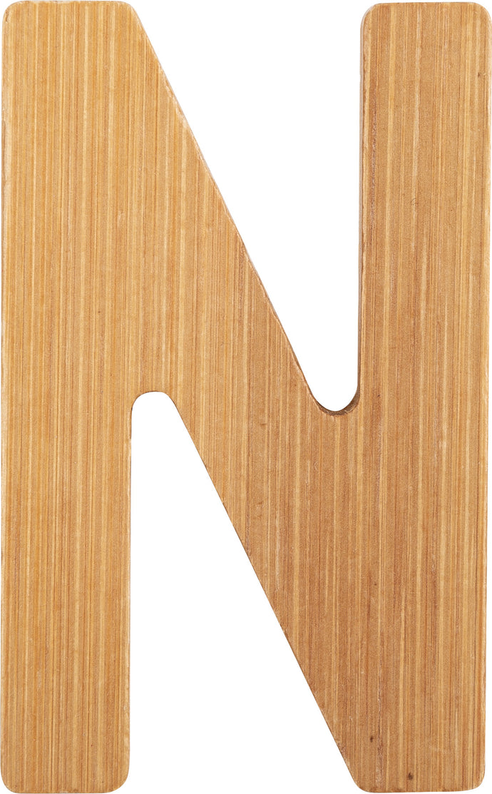 Bambusové písmeno N