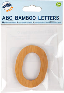 Bambusové písmeno O 3