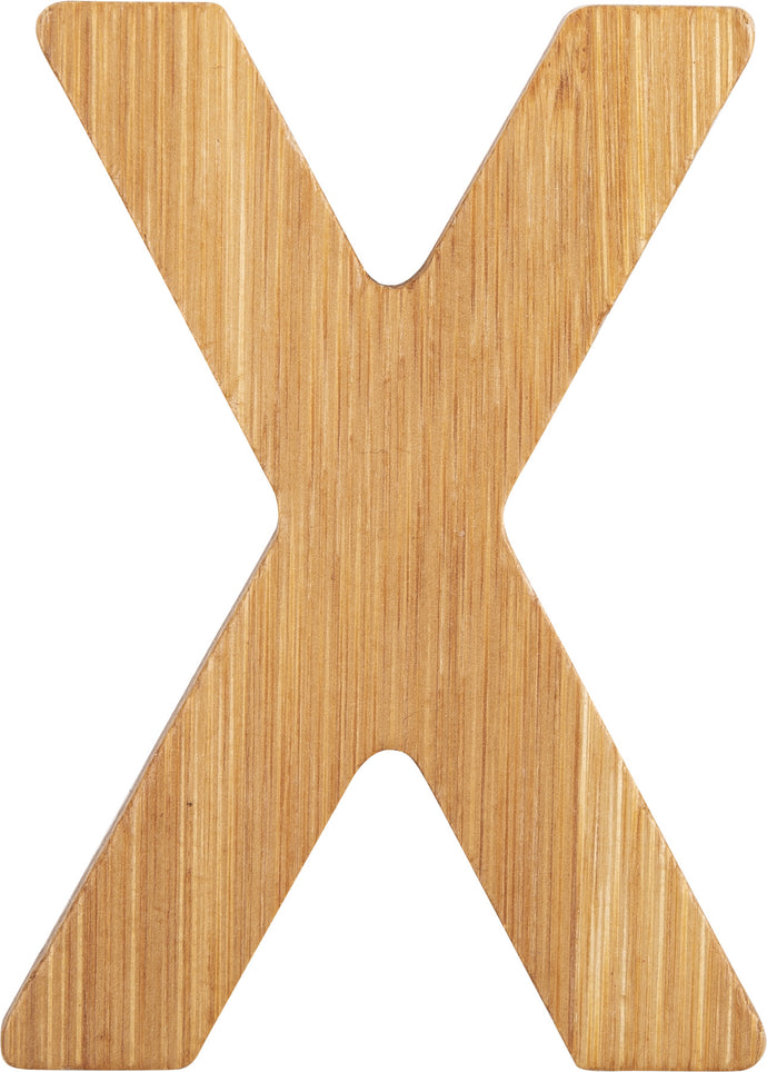 Bambusové písmeno X