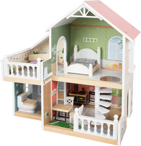 Drevený domček pre bábiky Vila 11