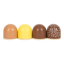 Drevené čokoládové pralinky Fresh 6
