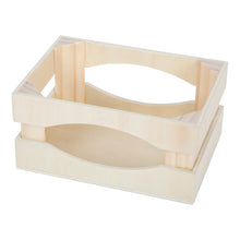 Drevená prepravka s fľašami na mlieko Fresh 2