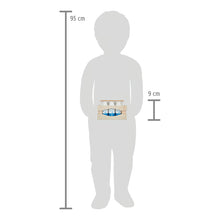 Drevená prepravka s fľašami na mlieko Fresh 3