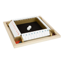 Drevená kocková hra Zlatá edícia 10