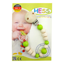 Retiazka na cumlík svetlo zelená 2