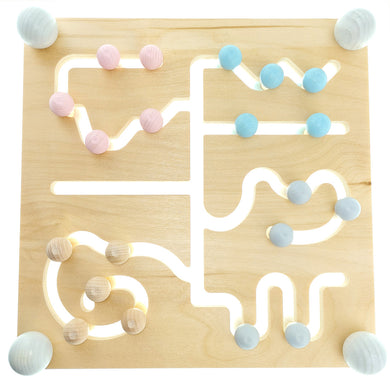 Motoricky labyrint prírodný