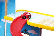 Drevené viacpodlažné parkovisko "Lunapark"