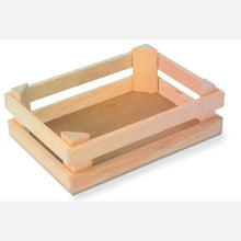 Sada malých debničiek z prírodného dreva