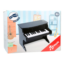 Drevený klavír Premium čierny 3