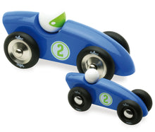 Závodné auto GM modré 2