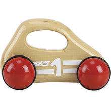 Závodné auto Chrobák prírodné 3