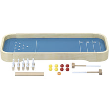 Drevená stolová hra 4v1 Grand bowling & curling 9