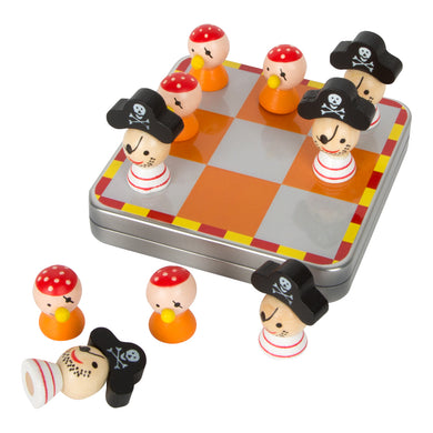 Spoločenská hra magnetické piškvorky piráti