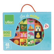 Drevené pexeso farma 4