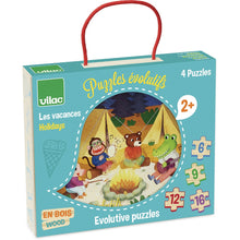 Drevené puzzle Dobrodružstvo 4v1 2