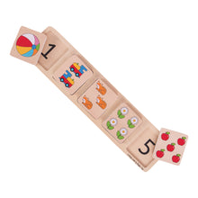 Vkladacie puzzle počítanie 3