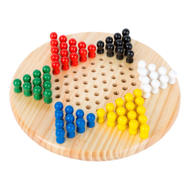 Drevené spoločenské hry Halma