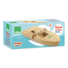 Drevená loďka na gumičkový pohon 3