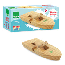 Drevená loďka na gumičkový pohon 2