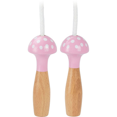 Ružové švihadlo s bodkami