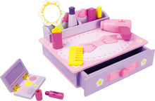 Drevený make-up stolík "Mašľa"