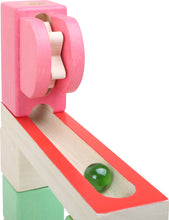 Pastelová guličková dráha