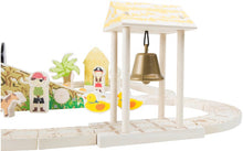 Drevená železničná dráha "Pirátsky ostrov"