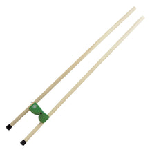 Drevené chodúle zelené 130 cm 2